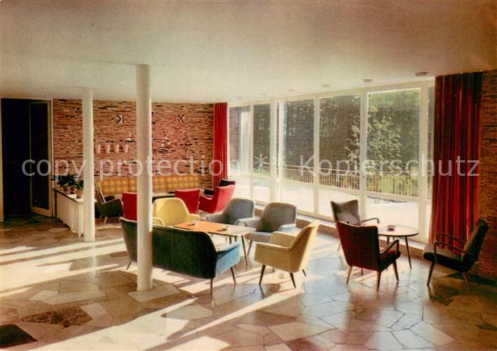 Bad Berneck Siemens-Erholungsheim-Berneck Innenansicht-Halle