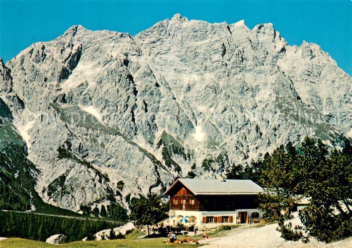 Wimbachgriesshuette 1327m Hochkalter Huette m. Hochkalter