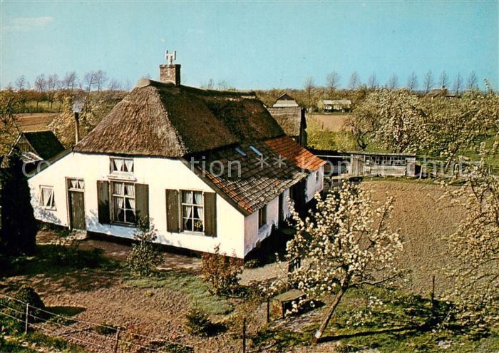 Arnhem Arnheim NL Hausansicht m. Reetdach