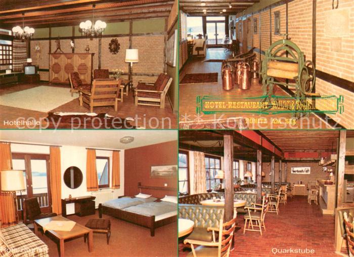 Poenitz See Restaurant-Hotel Alte Meierei Teilansichten m. Quarkstube u. Hotelha