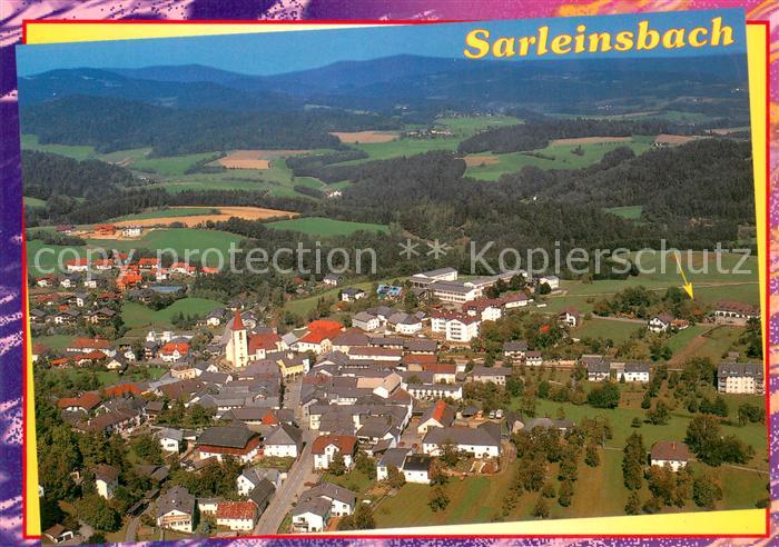 Sarleinsbach Fliegeraufnahme Panorama