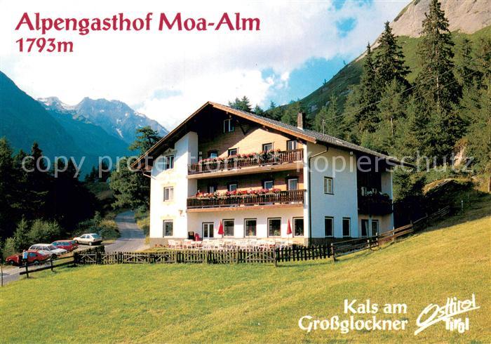 Kals Grossglockner Alpengasthof Moa-Alm Aussenansicht
