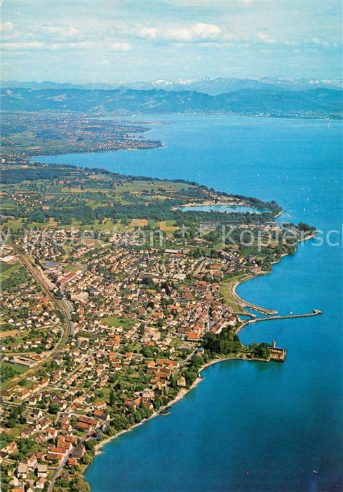 Langenargen Bodensee Fliegeraufnahme Panorama