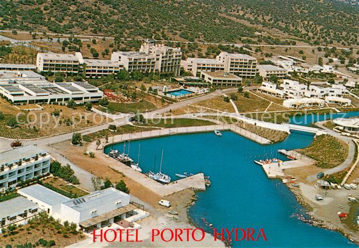 Ermioni Hermione Greece Fliegeraufnahme Hotel Porto Hydra