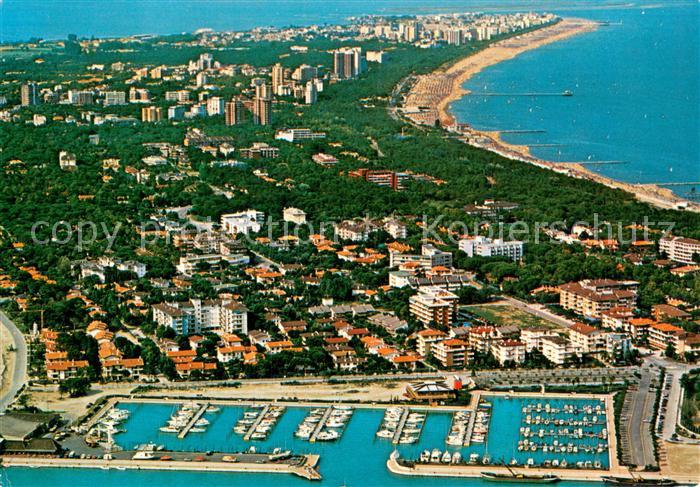 Lignano Riviera Fliegeraufnahme Panorama