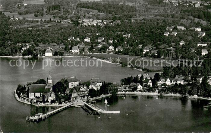 Wasserburg Bodensee Fliegeraufnahme