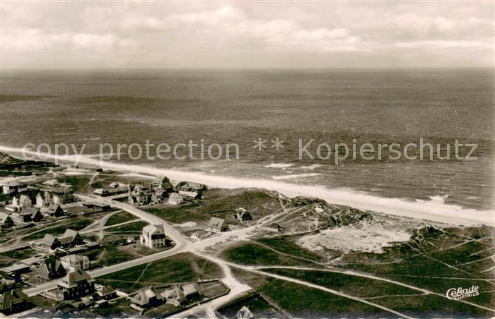 Wenningstedt Sylt Fliegeraufnahme