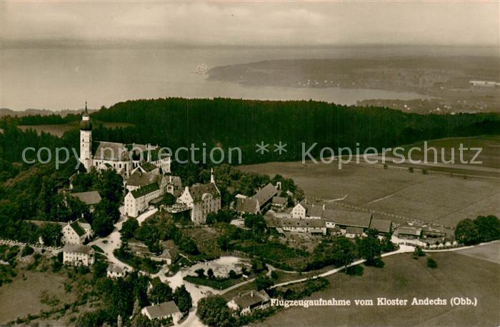 Andechs Kloster Andechs Fliegeraufnahme