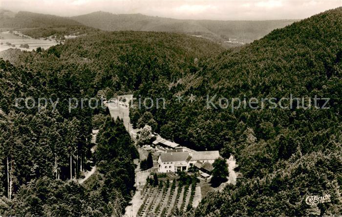 Bergzabern Bad Gasthof Augsburger Muehle Fliegeraufnahme