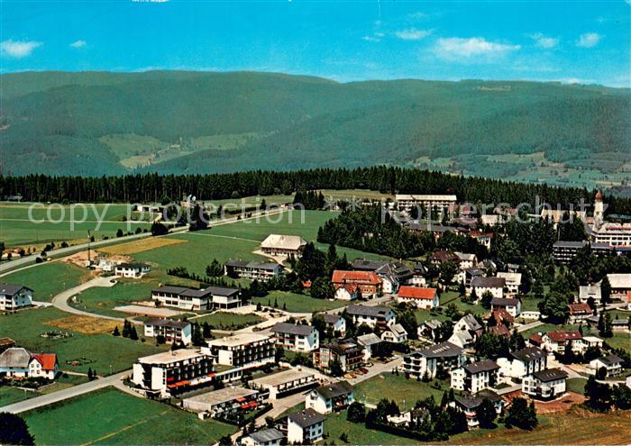 Hoechenschwand Schwarzwald BW Fliegeraufnahme