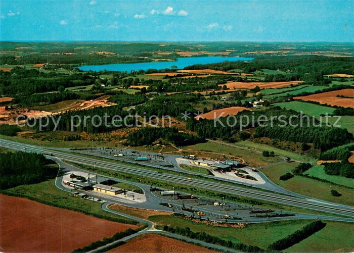 Alt Duvenstedt Rasthof Huettener Berge West Aral Station Fliegeraufnahme