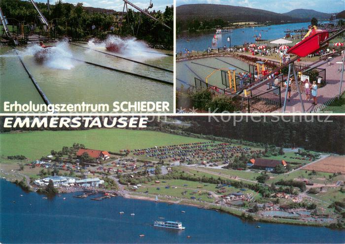 Schieder-Schwalenberg Erholungszentrum Schieder am Emmerstausee Fliegeraufnahme