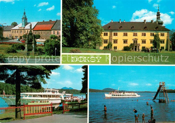Doksy Hirschberg See CZ Mesto a letovisko pri Machove jezere nejvetsim rybniku s