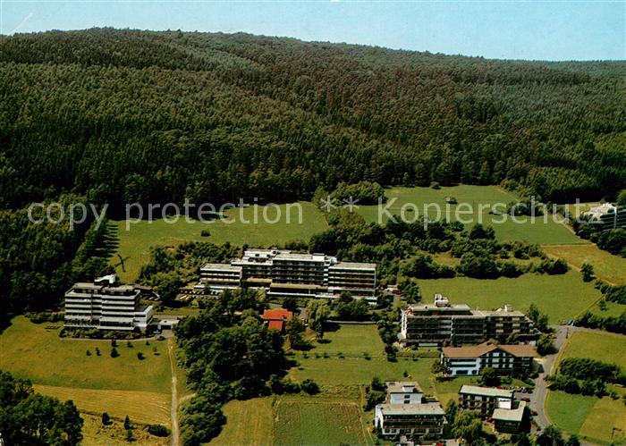 Bad Soden-Salmuenster Heilbad Teilansicht Fliegeraufnahme