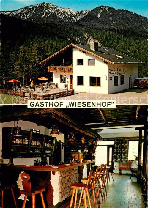 Scharnitz Gasthof Wiesenhof Gaststube Bar