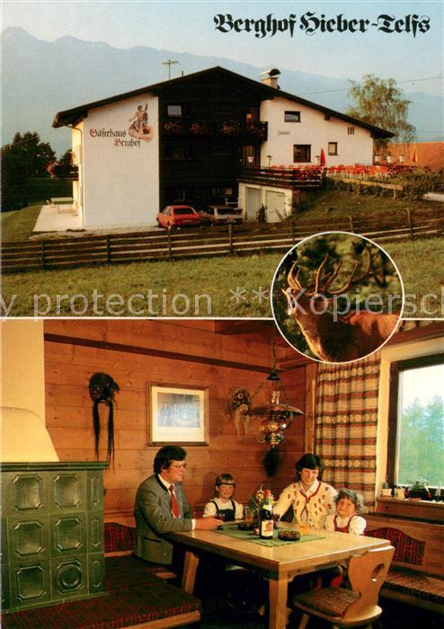 Telfs Tirol Berghof Hieber Gaststube