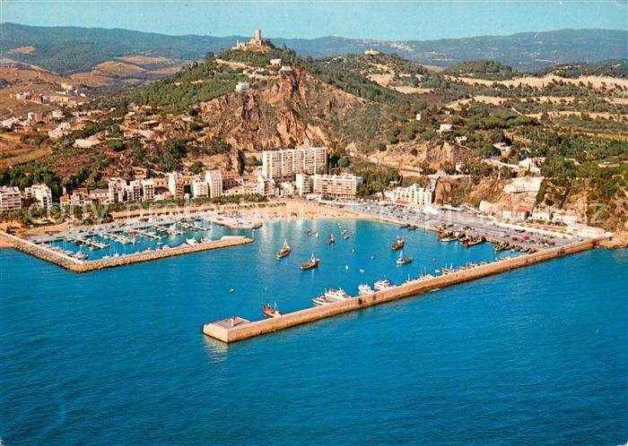 Blanes ES Vista aerea del Porto