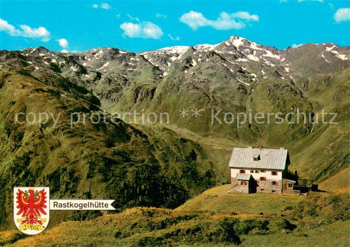 Rastkogelhuette 2126m Zillertal AT Fliegeraufnahme mit Rastkogel