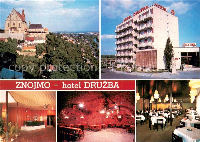 Znojmo CZ Hotel Druzba Gastraeume Rezeption