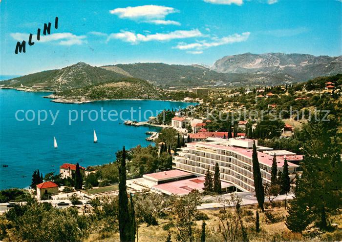 Mlini Hotel Astarea Fliegeraufnahme