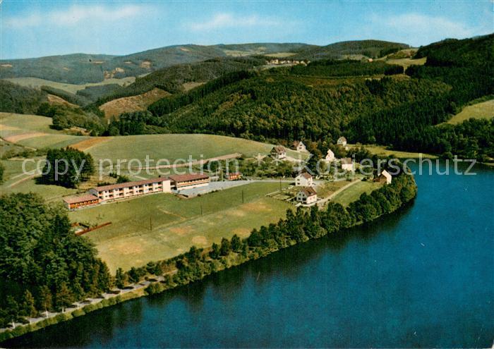 Gummersbach Schullandheim der Stadt Gelsenkirchen Fliegeraufnahme