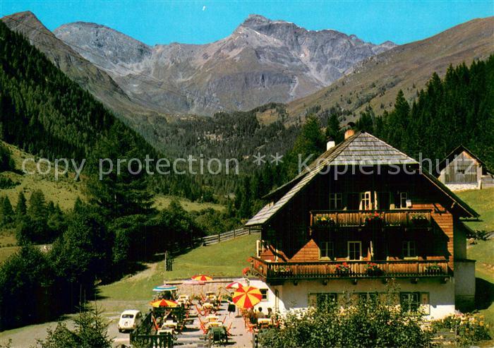 Gutenbrunn Alpengasthof Gutenbrunn mit Geiselspitze