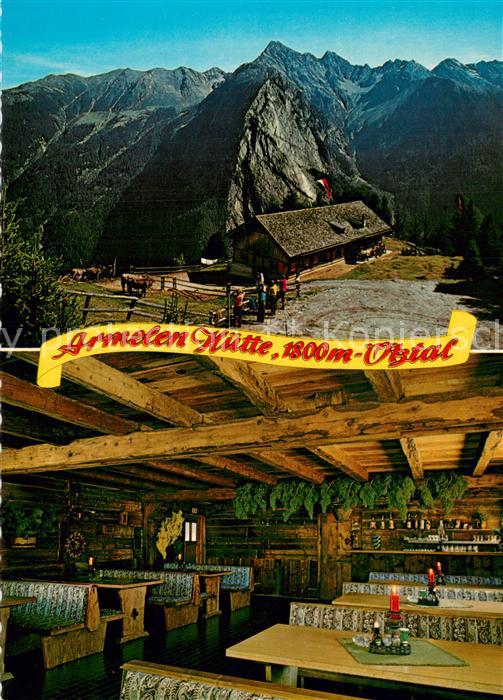 oetz Tirol Armelen Huette oetztal Gaststube