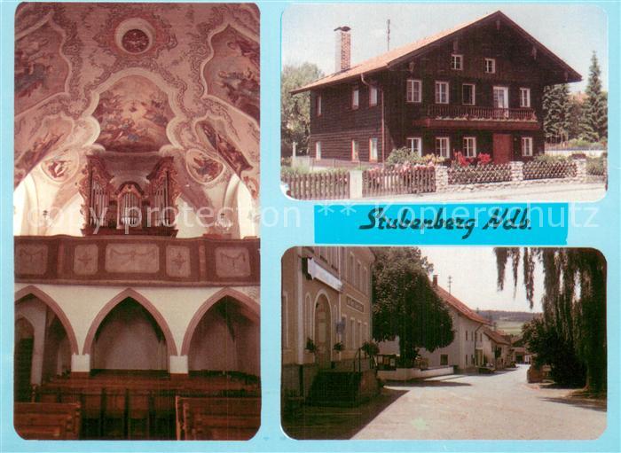 Stubenberg Niederbayern Pfarrkirche St Georg Hofmark Strassenpartie