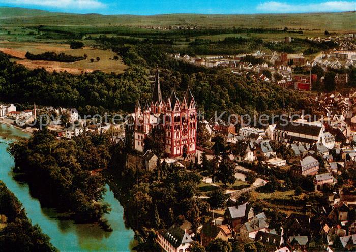 Limburg Lahn Blick zum Dom Fliegeraufnahme