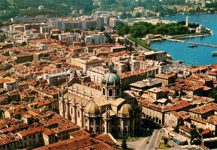 Como Lago di Como Fliegeraufnahme