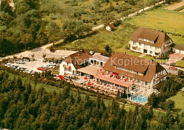 Bad Pyrmont Hotel Bergkurpark Fliegeraufnahme