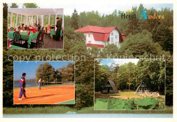 Stare Jablonki Hotel Anders Gastraum Tennisplatz Bungalows