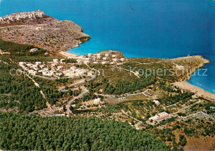 Peschici Gargano IT Baia di S Nicola Fliegeraufnahme