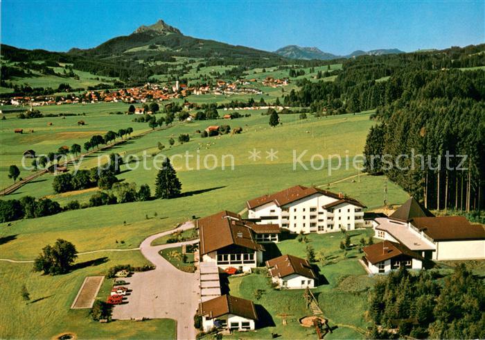 Wertach Familienferienstaette der Dt Kolpingfamilie Fliegeraufnahme