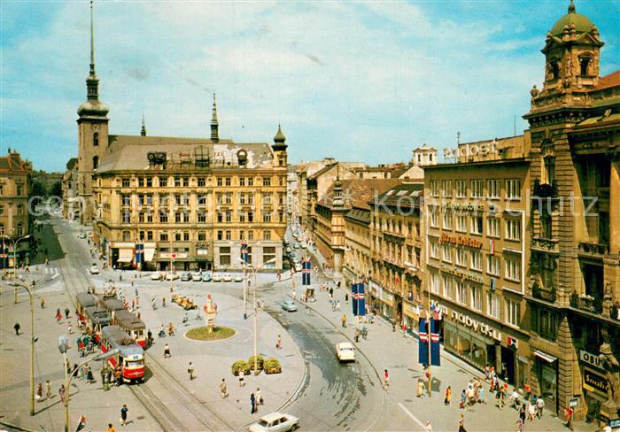 Brno Bruenn Namesti Svobody Freiheitsplatz Innenstadt