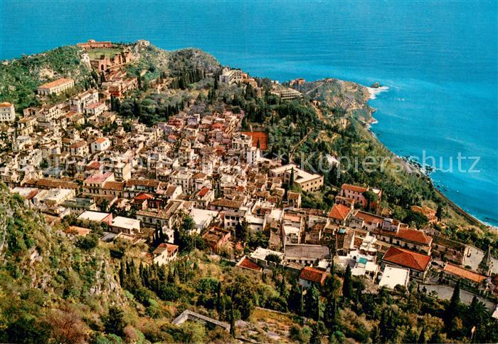 Taormina Sicilia Panorama Kuestenort