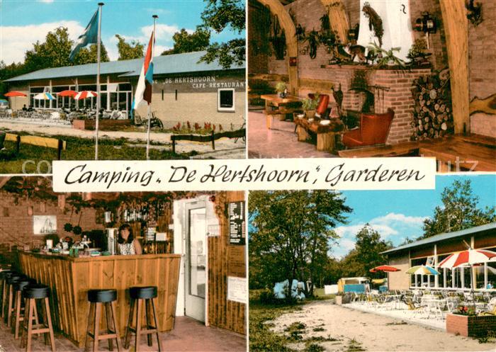 Garderen NL Camping De Hertshoorn Restaurant Terrasse