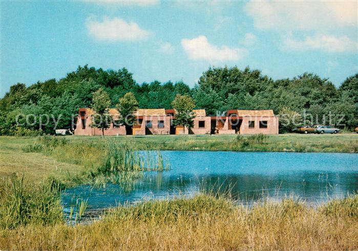 Westerbork Het Timmerholt Uferpartie am Wasser