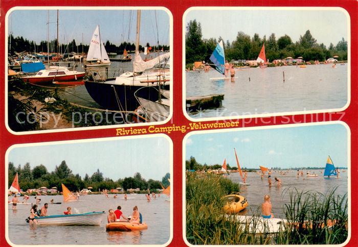 Dronten Camping Riviera Veluwemeer Seglerhafen Badestrand
