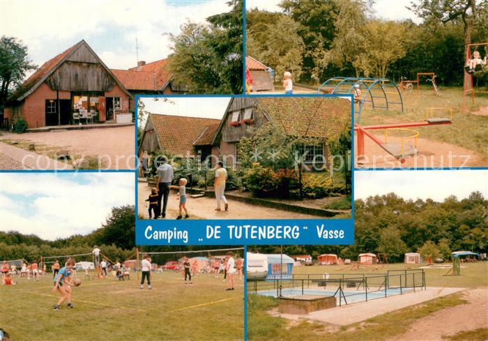Vasse Camping De Tutenberg Spiel und Sportplatz Wassertretanlage