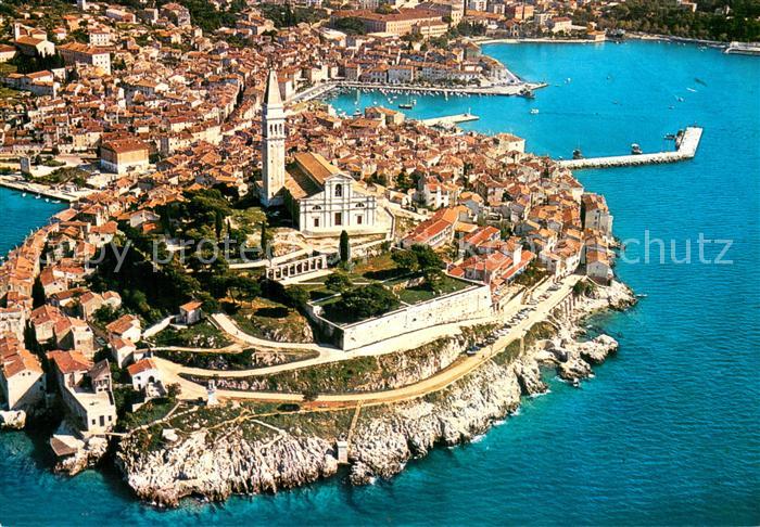 Rovinj Rovigno Istrien Fliegeraufnahme