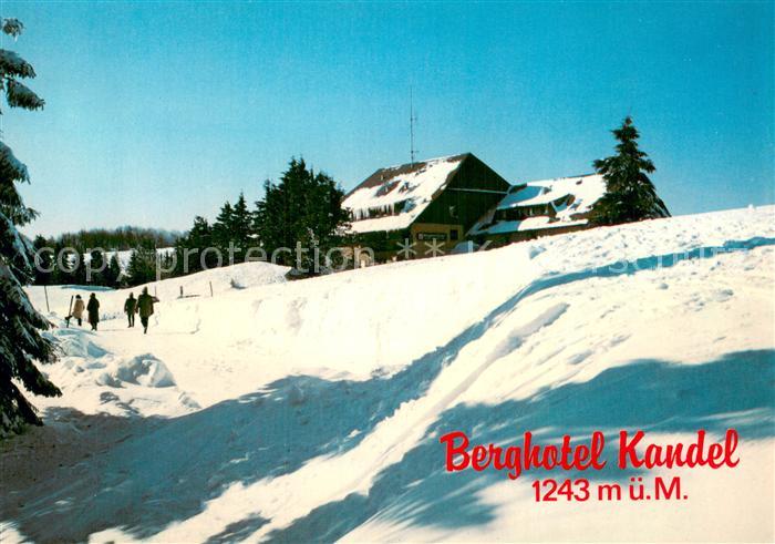 St Peter Schwarzwald Berghotel Kandel Winterlandschaft