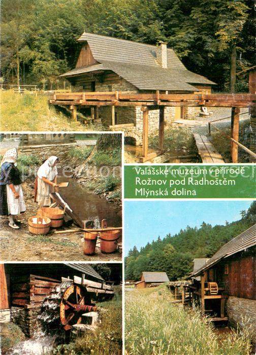 Roznov pod Radhostem Rosenau Radhost CZ Valasske muzeum v prirode Mlynska dolina