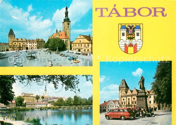 Tabor  CZ Druhe nejvetsi mesto kraje Zalozeno roku 1420 Mesteim prteka reka Luzn