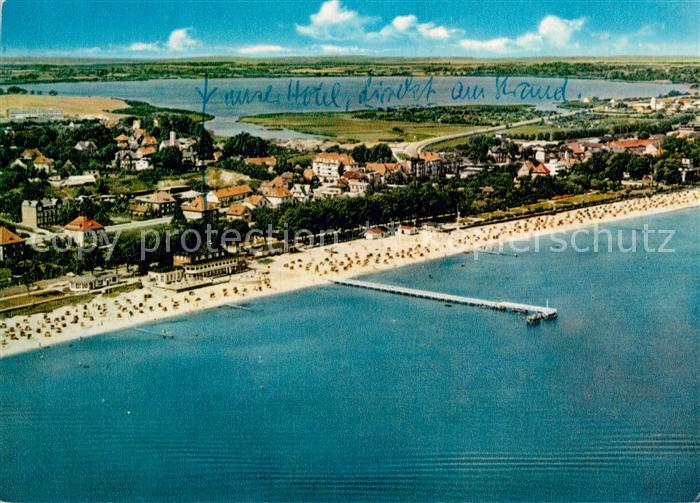 Eckernfoerde Ostseebad Fliegeraufnahme