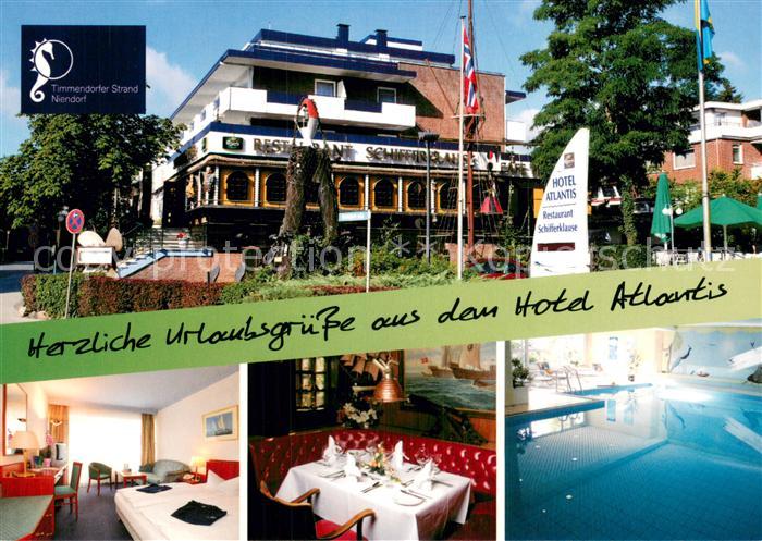 Timmendorfer Strand Hotel Atlantis Zimmer Gastraum Hallenbad