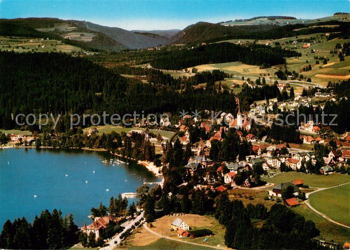 TITISEE Schwarzwald BW Fliegeraufnahme