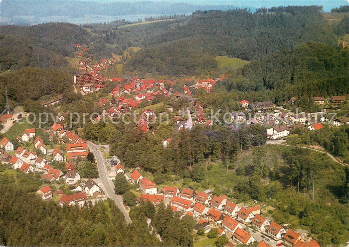 Bad Grund Fliegeraufnahme mit Moorheilbad