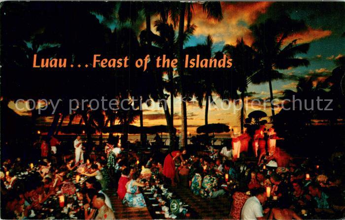 Luau Waikiki Honolulu Hawaii Feast of the Islands