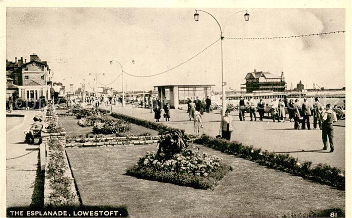 Lowestoft UK The Esplanade
